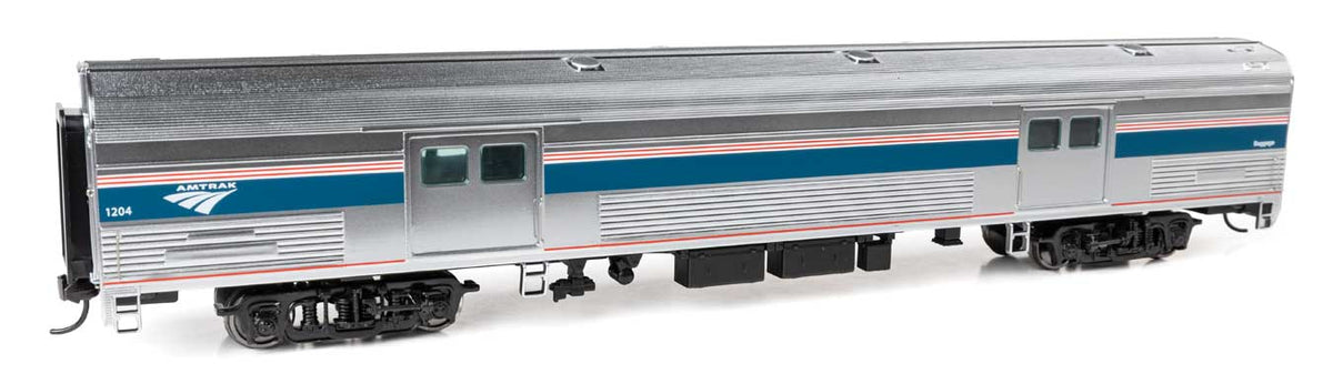 73' Budd Baggage Car - Ready to Run -- Amtrak Phase VI #1204-1