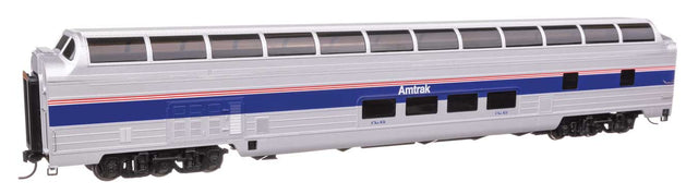 85' Budd Great Dome - Ready to Run -- Amtrak(R) Ph IV w/Decal-1
