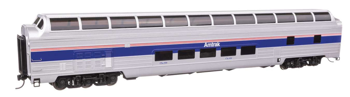 85' Budd Great Dome - Ready to Run -- Amtrak(R) Ph IV w/Decal-2