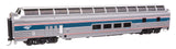 85' Budd Great Dome - Ready to Run -- Amtrak(R) Ph VI w/Decal-1