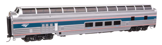 85' Budd Great Dome - Ready to Run -- Amtrak(R) Ph VI w/Decal-1