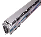 85' Budd Great Dome - Ready to Run -- Amtrak(R) Ph VI w/Decal-4