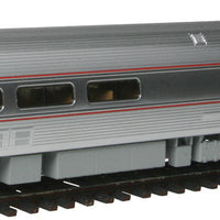 Budd Metroliner Electric Multiple Unit (EMU) Snack Bar Coach - Standard DC -- Pennsylvania Railroad (As-Delivered, Penn Central & Amtrak Patches)