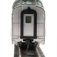 85' Budd Big Dome Bar Lounge Dormitory - Ready to Run -- Santa Fe #60 Business Train (Lighted, Real Metal Finish)