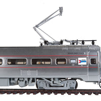 Budd Metroliner Electric Multiple Unit Snack Bar Coach - Tsunami Sound & DCC -- Pennsylvania Railroad (As-Delivered, Penn Central & Amtrak Patches)