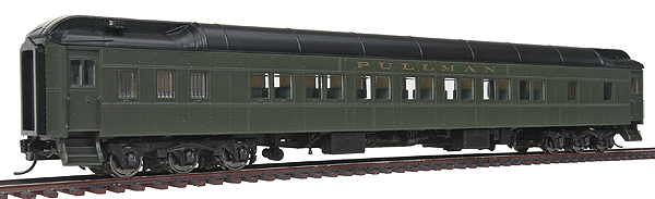 82' Pullman Heavyweight 14-Section Sleeper - Ready to Run -- Pullman (Pullman Green)
