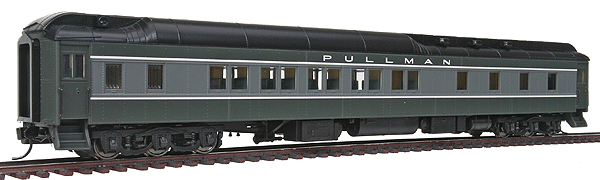 82' Pullman Heavyweight 10-1-2 Sleeper - Ready to Run -- Pullman (2-Tone Gray)