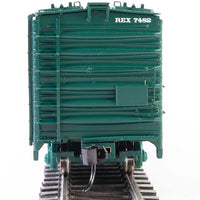 50' REA Riveted Steel Express Reefer -- Railway Express Agency #7482 (Early)