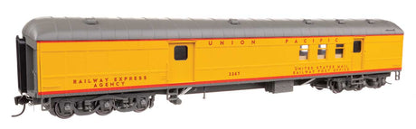 70' Heavyweight RPO-Baggage Car w/Arched Roof - Ready to Run -- Union Pacific(R) #2267-2