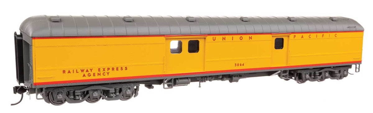 70' Heavyweight Baggage Car w/Arched Roof - Ready to Run -- Union Pacific(R) #3064-1