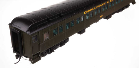 85' Pullman-Built Heavyweight Paired-Window Coach - Ready to Run -- Chesapeake & Ohio (Green) #708-4