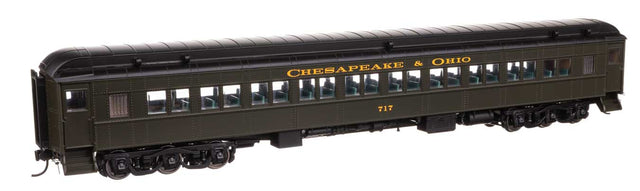 85' Pullman-Built Heavyweight Paired-Window Coach - Ready to Run -- Chesapeake & Ohio (Green) #717-1