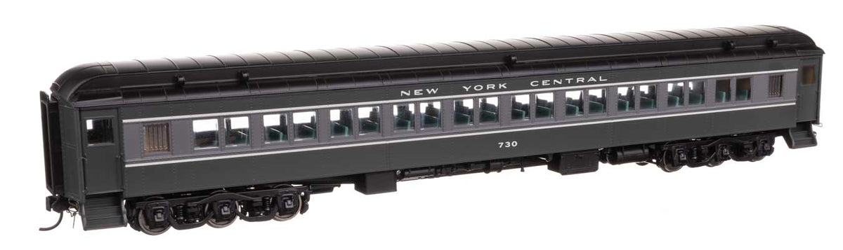 85' Pullman-Built Heavyweight Paired-Window Coach - Ready to Run -- New York Central #730-1