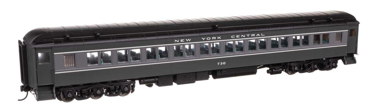 85' Pullman-Built Heavyweight Paired-Window Coach - Ready to Run -- New York Central #730-2