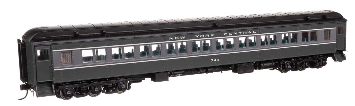 85' Pullman-Built Heavyweight Paired-Window Coach - Ready to Run -- New York Central #743-1