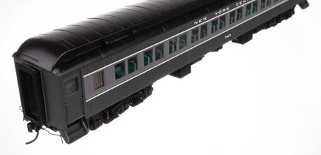 85' Pullman-Built Heavyweight Paired-Window Coach - Ready to Run -- New York Central #743-4