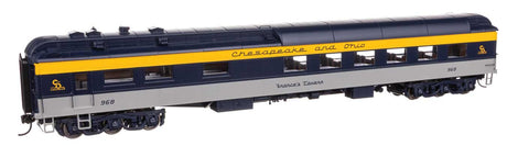 82' Pullman-Built Heavyweight 36-Seat Diner - Ready to Run -- Chesapeake & Ohio #968 "France's Tavern" (Tri-Color)-1