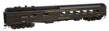 82' Pullman-Built Heavyweight 36-Seat Diner - Ready to Run -- Chesapeake & Ohio (Green) #963 Michies Tavern-1