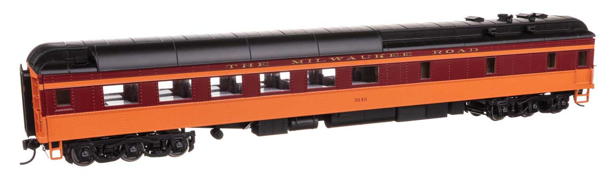 82' Pullman-Built Heavyweight 36-Seat Diner - Ready to Run -- Milwaukee Road #5143-2