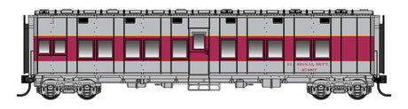 Pullman-Standard Troop Sleeper Car - Lighted - Ready to Run -- Erie Lackawanna #454017-1