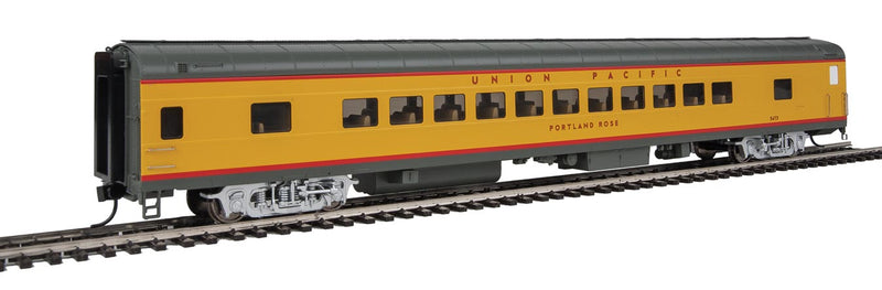 85' ACF 44-Seat Coach - Lighted - Union Pacific(R) Heritage Fleet -- Portland Rose UPP #5473; Late w/printed name &  number-1