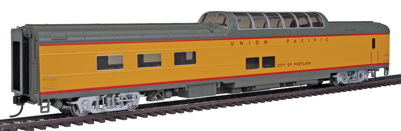 85' ACF Dome Diner - Lighted - Union Pacific(R) Heritage Series -- City of Portland; Early w/printed name, number decals-1
