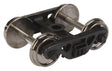 Rigid Plastic Trucks w/36" RP-25 Metal Wheels & Axles -- 100-Ton Barber S-2 - 1 Pair