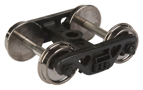 Rigid Plastic Trucks w/36" RP-25 Metal Wheels & Axles -- 100-Ton Barber S-2 - 1 Pair