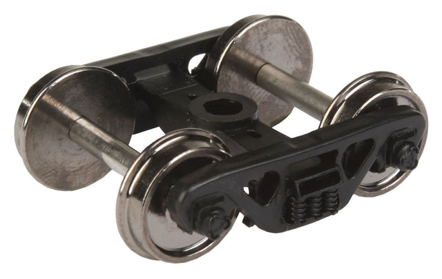 Rigid Plastic Trucks w/36" RP-25 Metal Wheels & Axles -- 100-Ton Barber S-2 - 1 Pair