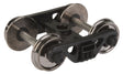 Rigid Plastic Trucks w/36" Metal RP-25 Wheels -- 100-Ton ASF Roller Bearing - 1 Pair