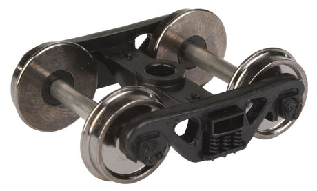 Rigid Plastic Trucks w/36" Metal RP-25 Wheels -- 100-Ton ASF Roller Bearing - 1 Pair