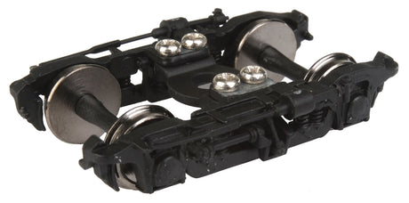 GSC 41-HR Metal Passenger Trucks w/36" Metal Wheels -- Black - 1 Pair-1