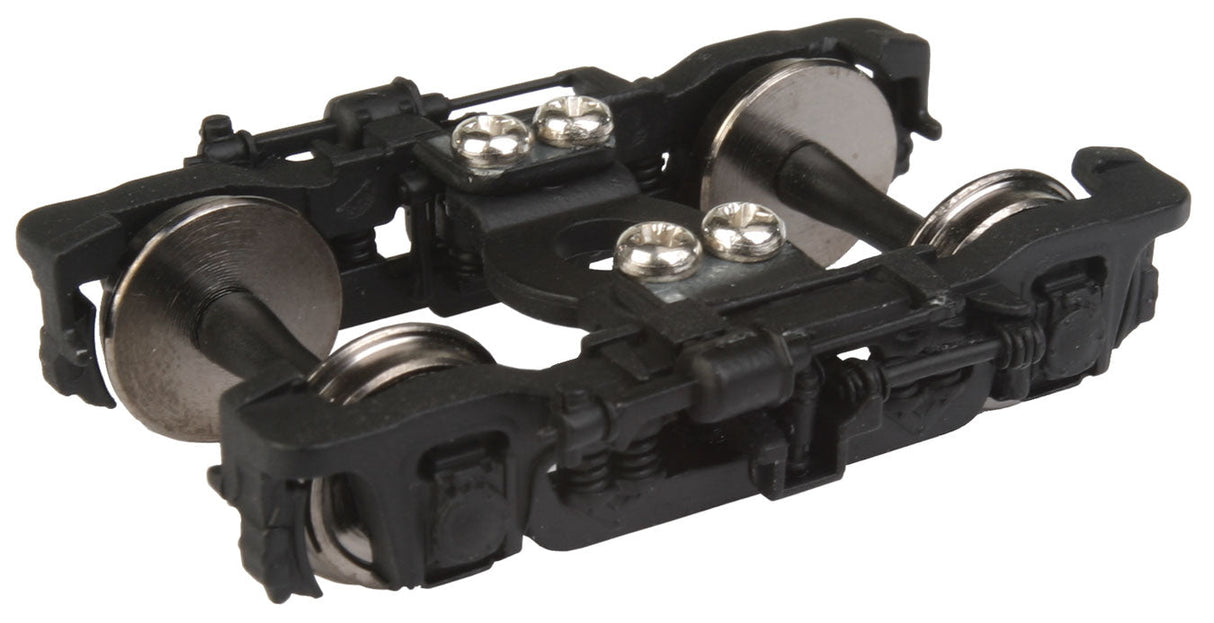 GSC 41-N-11 Metal Passenger Trucks w/Clasp Brake -- Black - 1 Pair