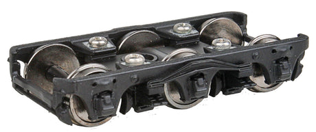 Heavyweight 6-Wheel Metal Passenger Trucks w/RP-25 Metal Wheels -- Type 242A - 1 Pair