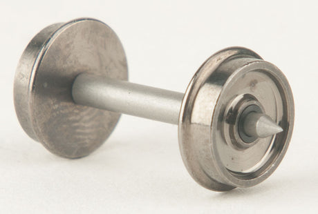 33" Turned Metal RP-25 Wheelsets -- With Metal Axles pkg(12)-2