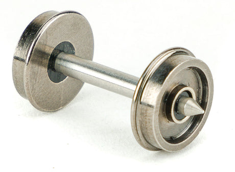 36" Turned Metal RP-25 Wheelsets -- With Metal Axles pkg(12)-2