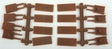 Cushion Car Coupler Pocket - Kit -- Parts to Convert 4 Cars