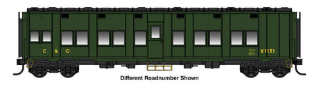 Pullman-Standard Troop Sleeper Car - Standard - Ready to Run -- Chesapeake & Ohio #X1043-1