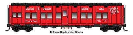 Pullman-Standard Troop Sleeper Car - Standard - Ready to Run -- Detroit & Toledo Shore Line #155-1