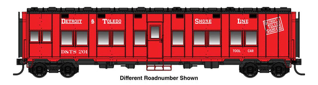Pullman-Standard Troop Sleeper Car - Standard - Ready to Run -- Detroit & Toledo Shore Line #155-1