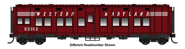 Pullman-Standard Troop Sleeper Car - Standard - Ready to Run -- Western Maryland #S3003-1