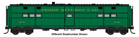 ACF-Built Troop Kitchen Car - Standard - Ready to Run -- Troop Kitchen #K495-1