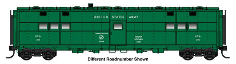 ACF-Built Troop Kitchen Car - Standard - Ready to Run -- US Army Kitchen #200-1