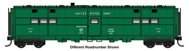 ACF-Built Troop Kitchen Car - Standard - Ready to Run -- US Army Kitchen #200-1