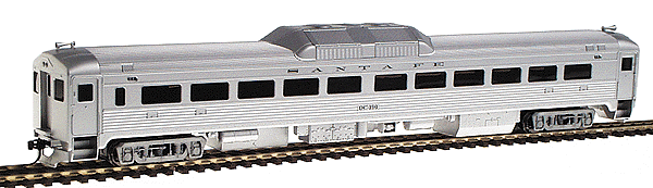 PROTO 1000 Rail Diesel Car Budd RDC-1 Powered -- Atchison, Topeka & Santa Fe #DC-191 (red & yellow herald on operating end)