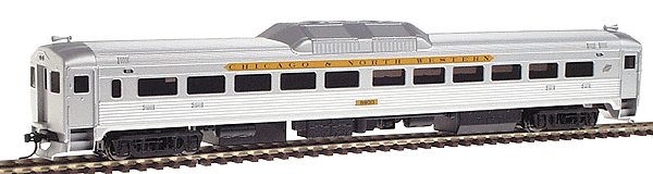 PROTO 1000 Rail Diesel Car Budd RDC-1 Powered -- Chicago & North Western #9933 (yellow letterboards)