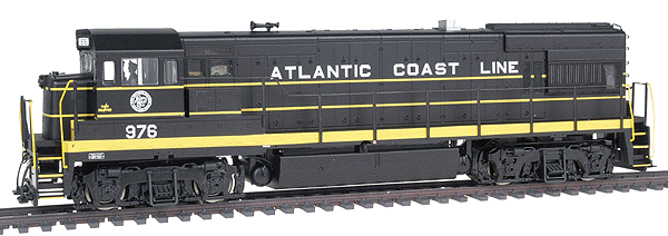 PROTO 2000 Diesel U30B Phase I - Powered w/Sound & DCC -- Atlantic Coast Line #976