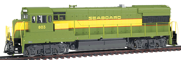 PROTO 2000 Diesel U30B Phase I - Powered w/Sound & DCC -- Seaboard Air Line #803