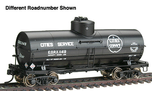 PROTO 2000 10,000 Gallon Insulated Tank Car - Time-Saver Kit -- EORX #1142 (City Service)