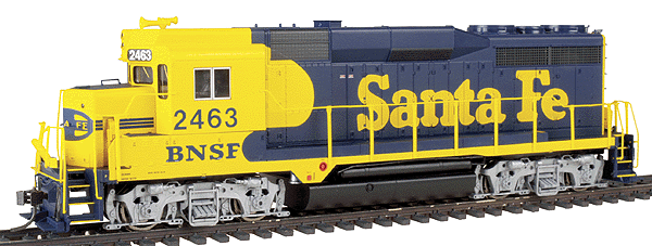 PROTO 2000 Diesel EMD GP30 Low Hood Phase 2 - Powered, No Sound -- Burlington Northern Santa Fe #2463